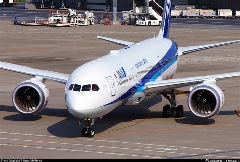 Ja A All Nippon Airways Boeing Dreamliner Photo By Kazuchika