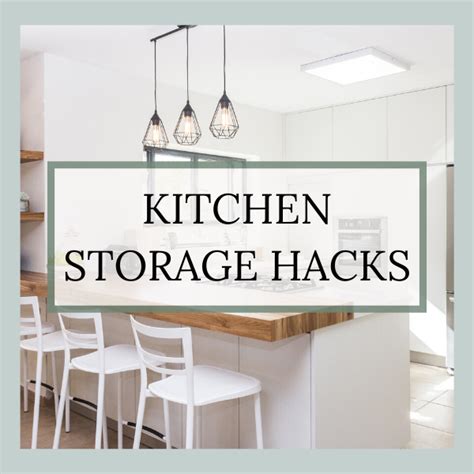 Kitchen Storage Hacks Kitchen Storage Hacks Space Saving Kitchen