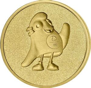 Token: (picture the mascot) / Paris 2024 - the mascot (France(Monnaie de Paris - JO Paris 2024 ...