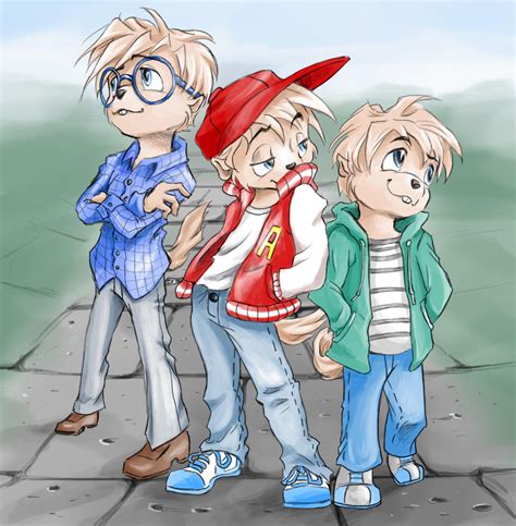 alvin n the chipmunks favourites by canadainprincess on DeviantArt