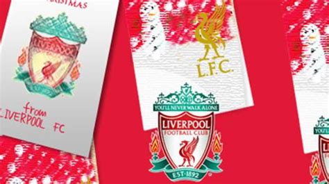 Design Lfc S Xmas Card Liverpool Fc