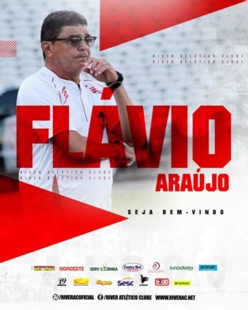 Fl Vio Ara Jo Est De Volta Ao Comando T Cnico Do River Oitomeia