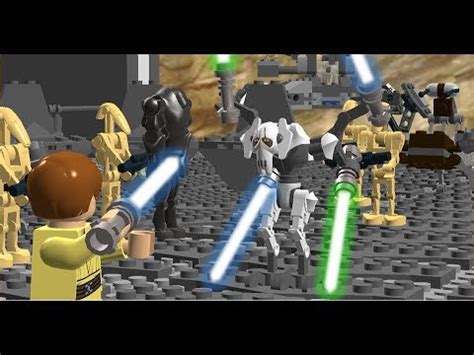 Lego Star Wars General Grievous Vs Obi Wan