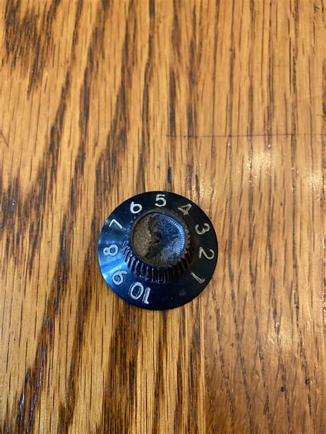 Fender Blackface Amp Knob 1960s Reverb