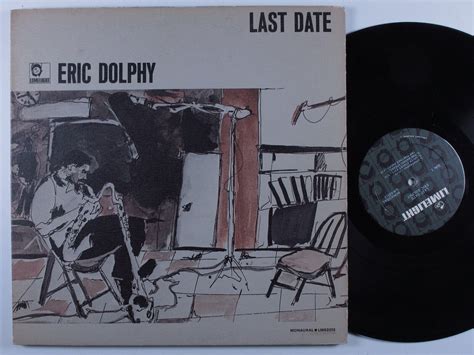 Eric Dolphy Last Date Limelight Lp Mono Gatefold W Attached Booklet Fの