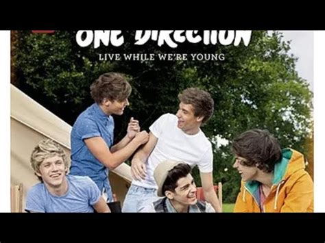 One Direction Live While Were Young Album Cover