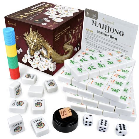 Mahjong Set American Mahjong Set With Instructions With 152 - Etsy