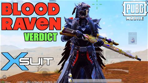 BLOOD RAVEN X SUIT REVIEW PUBG MOBILE YouTube