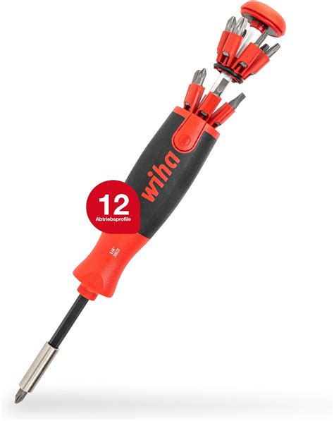 Wiha Schraubendreher Set LiftUp electric 6-tlg. mit verstaubarem Bit ...
