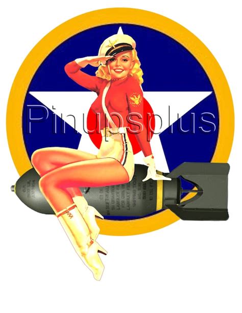 Wwii Bomber Pinup Girl Nose Art Waterslide Decal Stickers S6