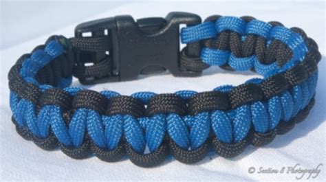 Thin Blue Line Paracord Bracelet Paracord Bracelets Bracelets Thin