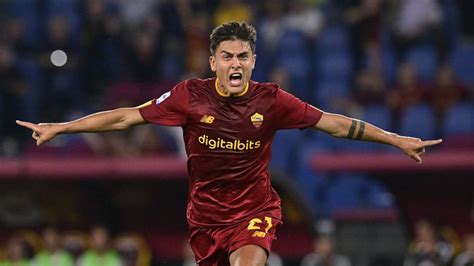 Paulo Dybala marcó por dos en el triunfo de la Roma