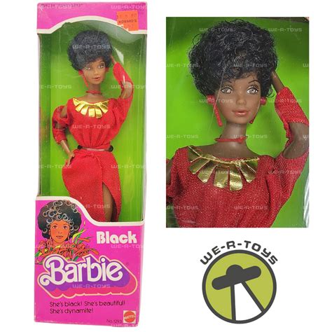 Black Barbie 1979 Mattel 1293 Nrfb We R Toys