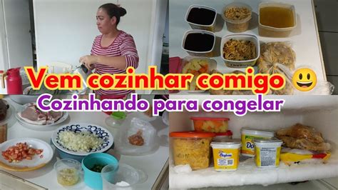 Vem Cozinhar Comigo Comida Pronta Para O Resto Da Semana Youtube