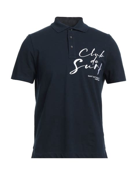 Heritage Polo Shirts In Blue Modesens