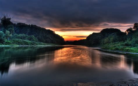 デスクトップ壁紙 日光 風景 日没 岩 自然 反射 日の出 イブニング 朝 海岸 川 夕暮れ 雲 夜明け 波