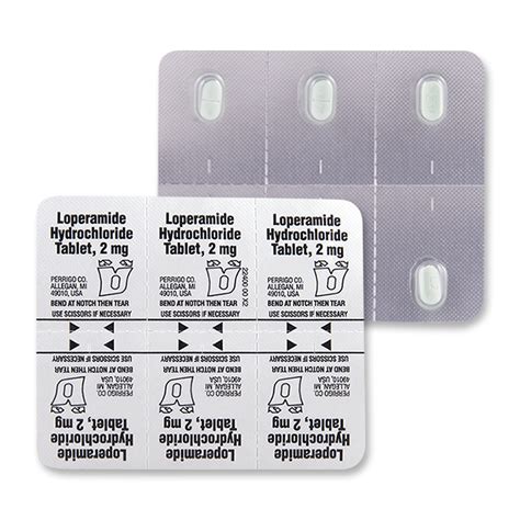 Goodsense Loperamide Hcl Tablets Mg Anti Diarrheal Ea