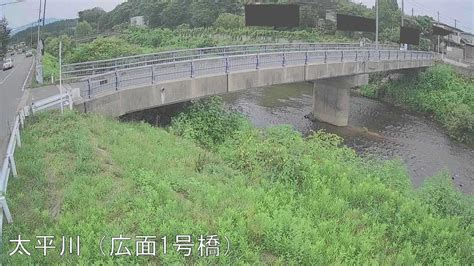 秋田県の河川監視ライブカメラ