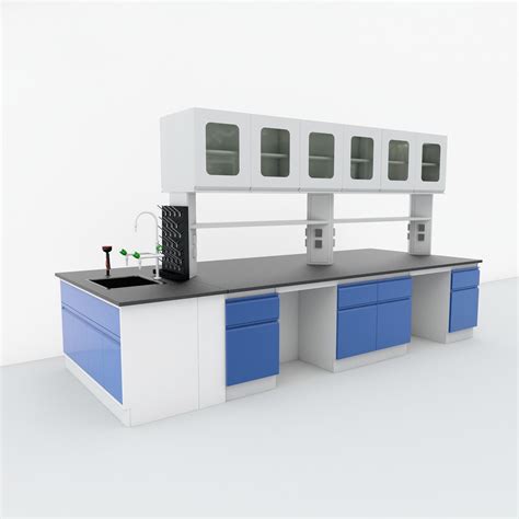 Modular Benches Central Island Work Table Laboratory Pharmaceutical