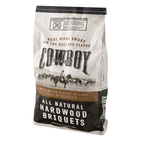 Cowboy Brand Pound Long Lasting Hardwood Briquets Off