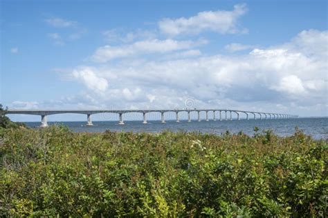 The Confederation Bridge Prince Edward Island 1 Stock Photo - Image of ...