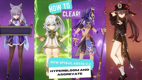 32 New Spiral Abyss Floor 11 And 12 Cynokeqing Hyperbloom Aggrevate