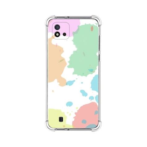 Funda Silicona Antigolpes Realme C11 2021 Diseño Acuarela 05 con