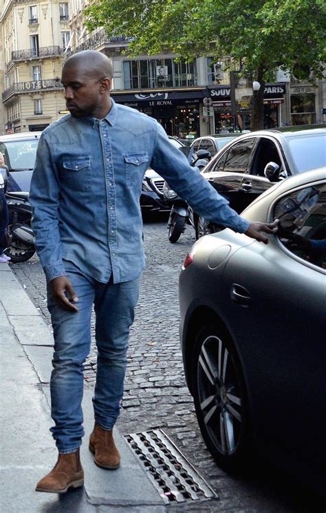 denim shirt outfit men - Jacques Ybarra