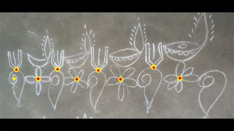 New Shankh Rangoli Designs Saturday Border Designs Sangu Kolam