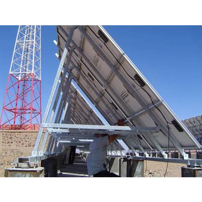 M Height Hdg Steel Carport Frame Structure On Solar System