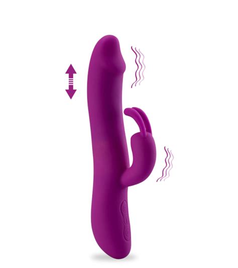 Thrust Throb Action Rabbit Vibrator Sex Toys For Women LOVE AND VIBES