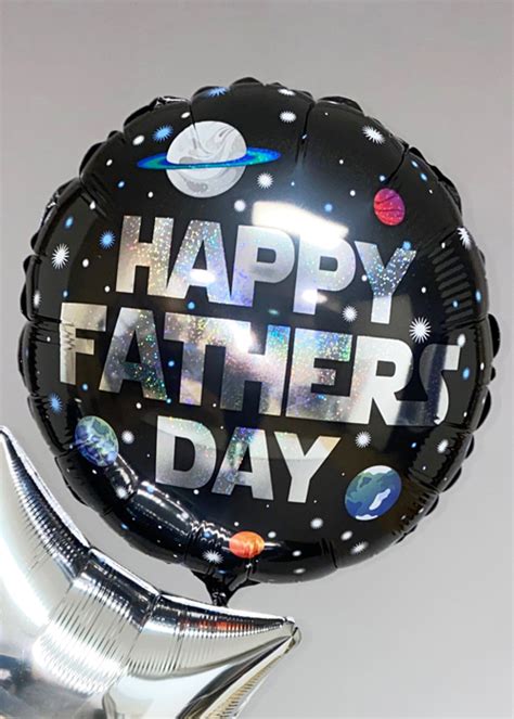 Inflated Fathers Day Space Helium Balloon Bouquet [36942p 3057601