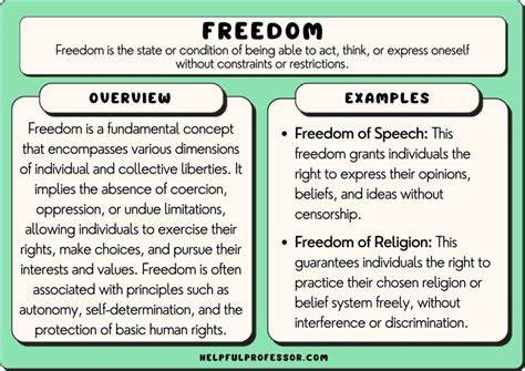 33 Freedom Examples 2025