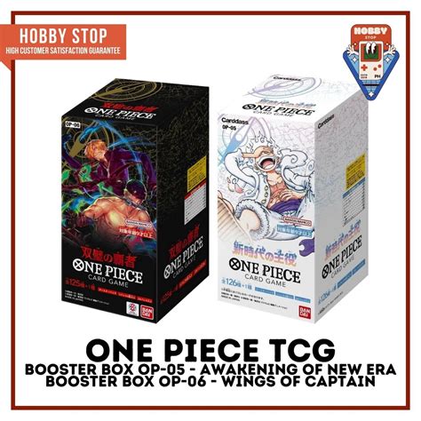 OP 05 OP 06 One Piece TCG Booster Box OP05 OP06 Awakening Of The New