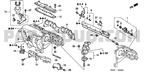 1 エンジン Honda CIVIC 3D Japan E EK3 Parts Catalogs PartSouq