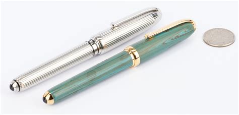 Lot 52: 2 Limited Edition Cartier Fountain Pens | Case Auctions