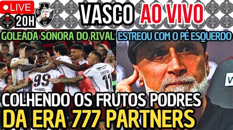 Ao Vivo Lvaro Pacheco Assume Culpa Por Goleada Sofrida Pelo Vasco