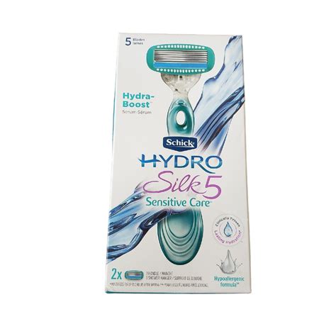 Schick Hydro Silk Sensitive Women S Razor Razor Handle And Razor