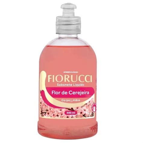 Sabonete Líquido Flor De Cerejeira Fiorucci Push 500ml Mercadolivre