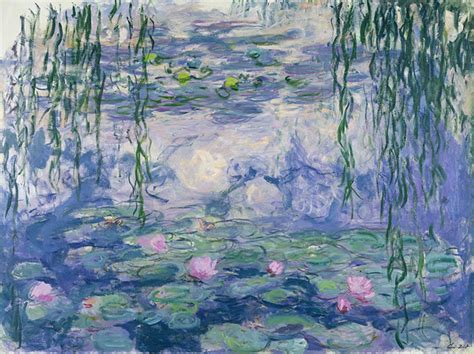 Nymphéas et saule de Claude Monet