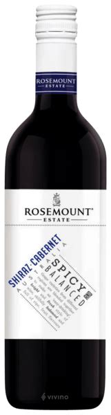 2012 Rosemount Spicy And Balanced Shiraz Cabernet Vivino Us