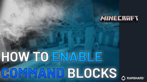 How To Enable Command Blocks On Your Minecraft Server Youtube