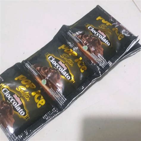 Promo Pop Ice Sultan Italian Cioccolato 25g Renceng Isi 10 Pcs Diskon