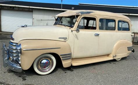 Patina Wagon 1953 Chevrolet Suburban Barn Finds