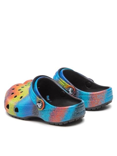 Crocs Pantoletten Classic Spray Dye Clog K 208080 Bunt Modivo At