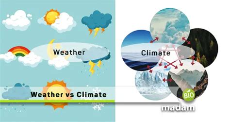 What Is The Difference Between Weather And Climate 4 Points Printable