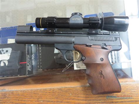 Browning Buck Mark 22lr W Leupold Scope For Sale