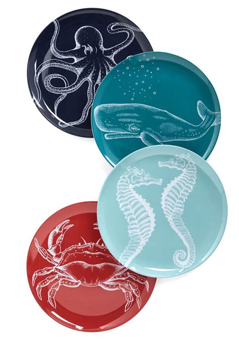 Pin By Flying Fish On Wheel Picnic Plates Beach House Decor Plates