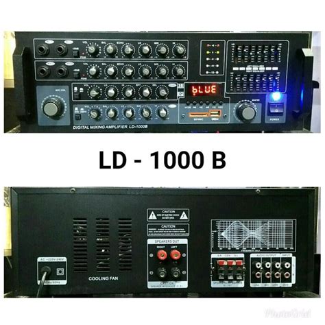 Jual Amplifier Karaoke TigrealSound LD 1000 B Bluetooth Usb Sd Card Di