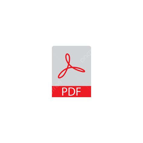 Pdf Icon Extension Red Save Vector Extension Red Save Png And Vector